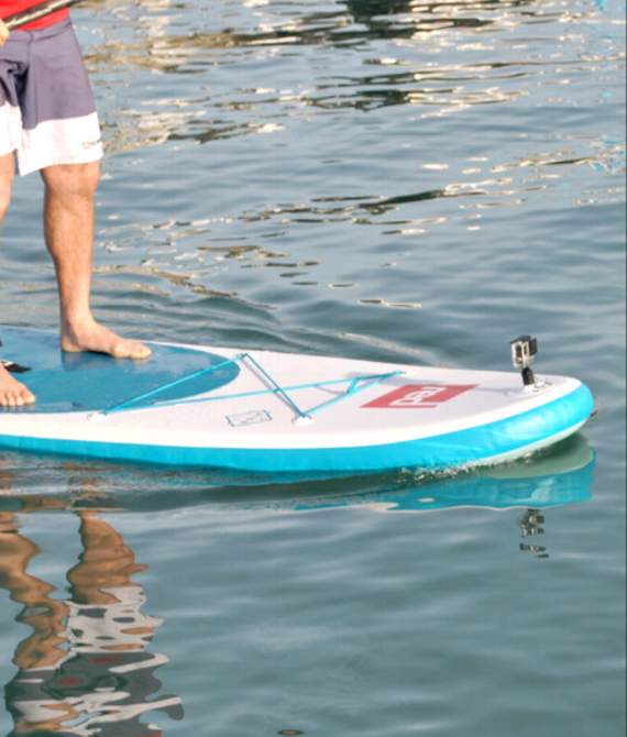 Paddleboarding with Triocean Surf