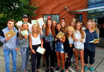 KCC students celebrate GCSE results, but pass rate drops for the first time in years