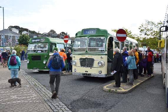 A view of the bus station during last years event