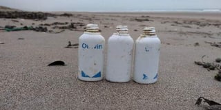 Otrivin bottles making their way up the English Channel