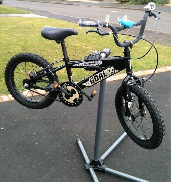 One of the bikes the Harlington's have ReCycled