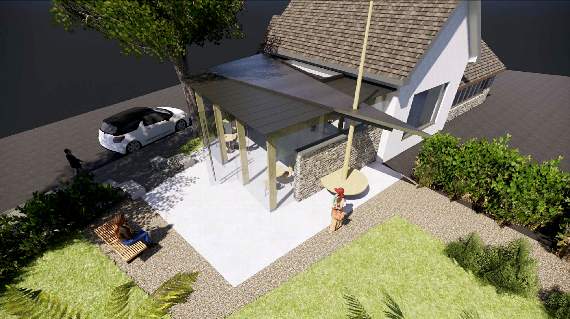 Adam Benns, BBH Architects: plans for the extension