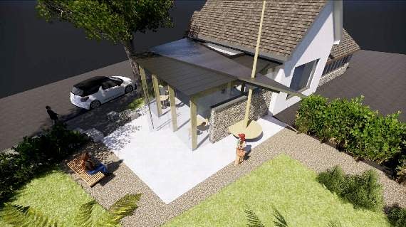 Adam Benns, BBH Architects: plans for the extension