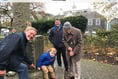 Memorial bench for Second World War tragedy
