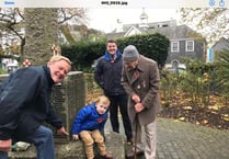 Memorial bench for Second World War tragedy