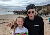 McFly's Dougie Poynter helps out on South Hams beach clean