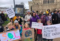 Students protest climate inaction through Exeter