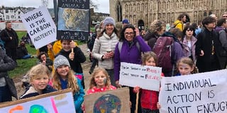 Students protest climate inaction through Exeter