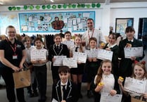 Pupils get baking for awards