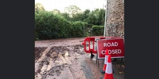Chaos after mudslide causes road closure
