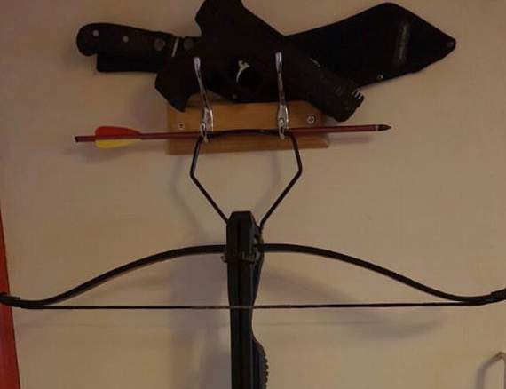A picture of a crossbow tweeted the Sheffield and Yorkshire Direct Action Brexit Group. Picture: Twitter