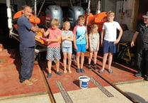 Salcombe RNLI gets receives multiple donations from young supporters