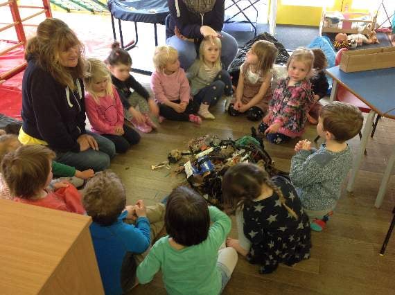 Pupils had a chance to discover and observe what they found back in the classroom after the beach clean