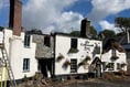Historic South Hams pub is destroyed by fire