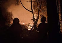 Cost of uncooled bbq's "extremely high" warning after hundreds of firefighters battle woodland blaze