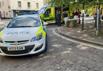 Man dies after suffering medical episode in town centre