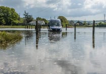 G4S van falls victim to tidal road