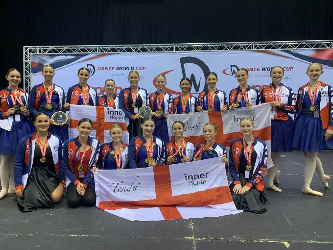 The team won a whopping clutch of medals