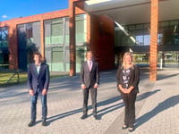 Councillors visit Oakmoor School