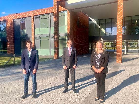 Councillors visit Oakmoor School