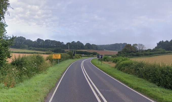 The A339 at Bentworth (photo: Google Maps)