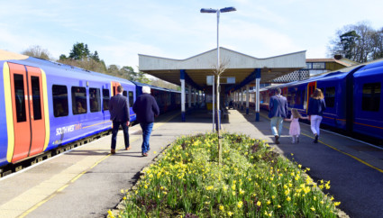 <p>Haslemere station is the third busiest in Waverley and East Hampshire.</p>