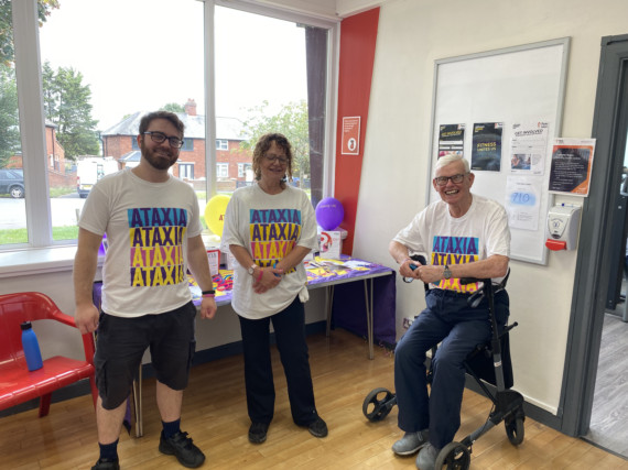 Charity walk no mean feat for Ataxia group founder