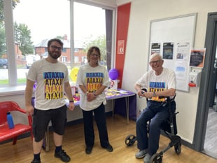 Charity walk no mean feat for Ataxia group founder