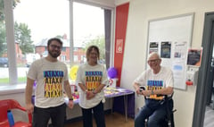 Charity walk no mean feat for Ataxia group founder