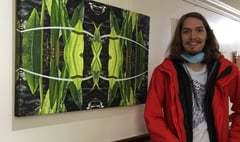 Joe inspired by nature for first solo exhibition