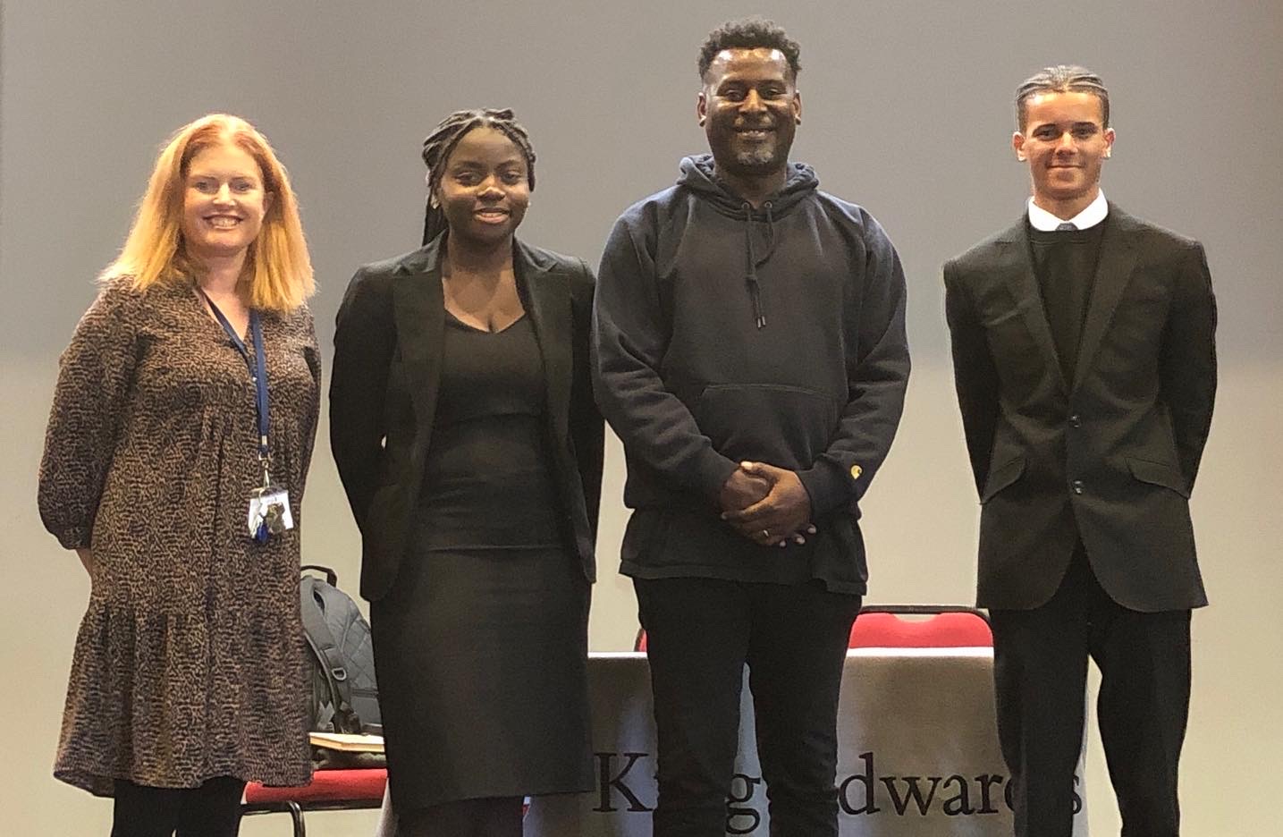 Stuart Lawrence visits King Edward's Witley