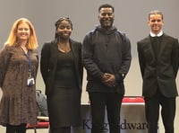 Stuart Lawrence visits King Edward's Witley