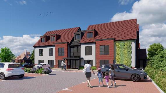 KWL Architects' visualisation of the proposed Hindhead care home
