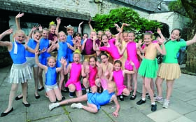 Miss Mandy’s Dance group. Picture by Ian Snell.