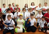 Lydford Primary School celebrates end of term on a high note with concert