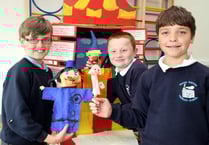 South Tawton Primary children get hands on with history for exhibition