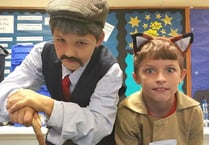 Lydford Primary School celebrates splendiferous Roald Dahl