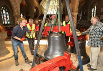 Bells of Chagford's church refurbished and rehung for the first time in over a century