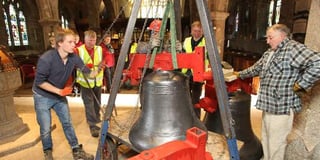 Bells of Chagford's church refurbished and rehung for the first time in over a century