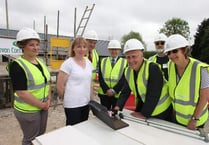 'Topping out' ceremony held at new Lifton Community Centre