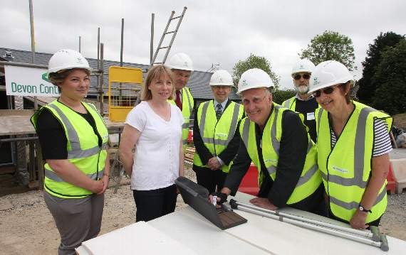 'Topping out' ceremony held at new Lifton Community Centre