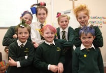 Mad March Day at Meavy Primary and St Modiford's Primary