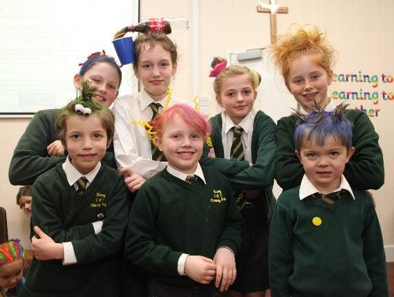 Mad March Day at Meavy Primary and St Modiford's Primary