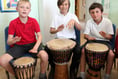 Lydford Primary School enjoys day of African drumming