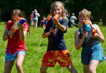 Mid Devon Cubs enjoy glorious weather at camp