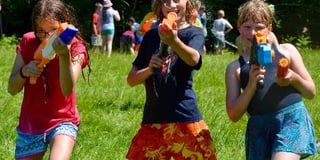 Mid Devon Cubs enjoy glorious weather at camp
