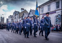 Okehampton pays its respects in remembrance parade