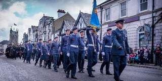 Okehampton pays its respects in remembrance parade