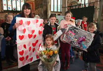 Lamerton Primary congratulates headteacher on marriage