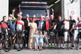 West Devon firefighters take on charity cycling challenge